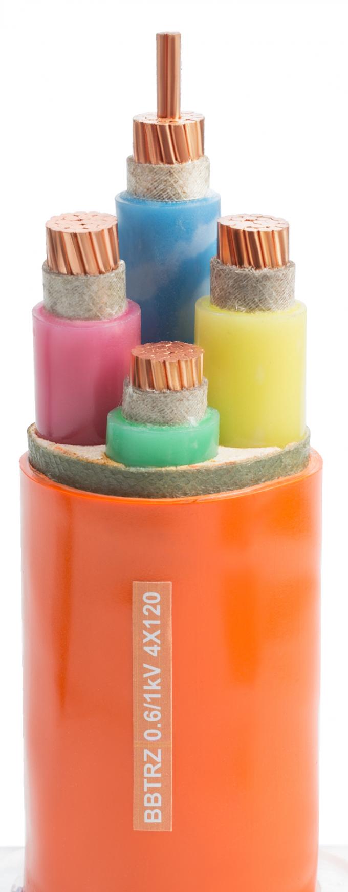 Chama de 5 núcleos - retardador e fogo - padrão resistente 1 dos cabos IEC60502