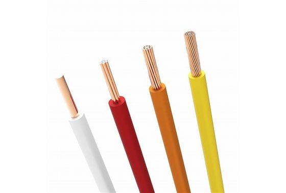 300/500V 1 Core PVC  H07V-R BVR Industrial Flexible Cable 6491x Earth Cable