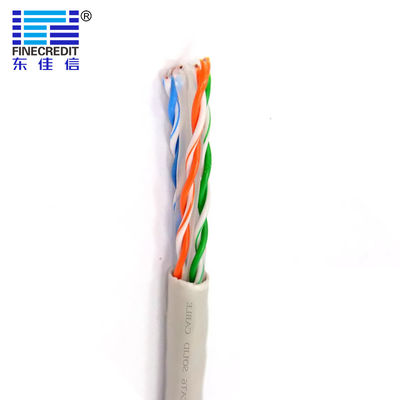 Indoor Outdoor 23awg 305m 1000 Foot 4 Twisted Pair Cable For Networking