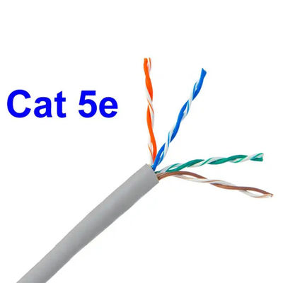 Cabo contínuo desencapado 0.5mm do cobre 23AWG UTP Cat5 para a telecomunicação