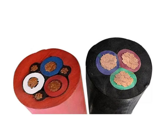 Bom preço Cabo Elétrico de Qualidade 16-150Mm2 Vermelho DJX Cabo de Borracha Flexível H07RN-F Para Elétrica on-line