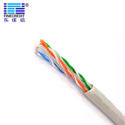 Bom preço 23awg exterior interno 305m 1000 cabo do twisted pair do pé 4 para trabalhos em rede on-line