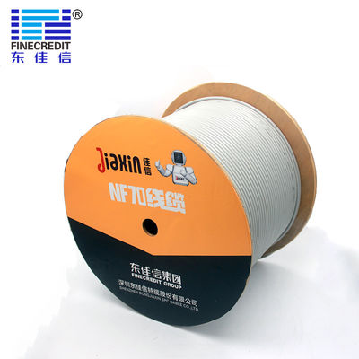 Bom preço Cabo de LAN DJX de qualidade SFTP 4 pares 24AWG cabo Ethernet LAN, Flexível Utp Cat5e 4pr 24awg cabo de rede DJX on-line